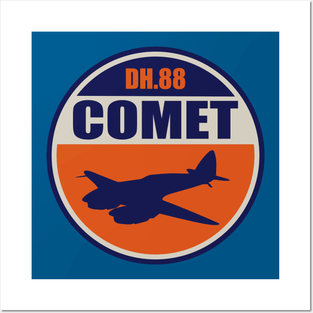 de Havilland DH.88 Comet Wall Art by TCP
